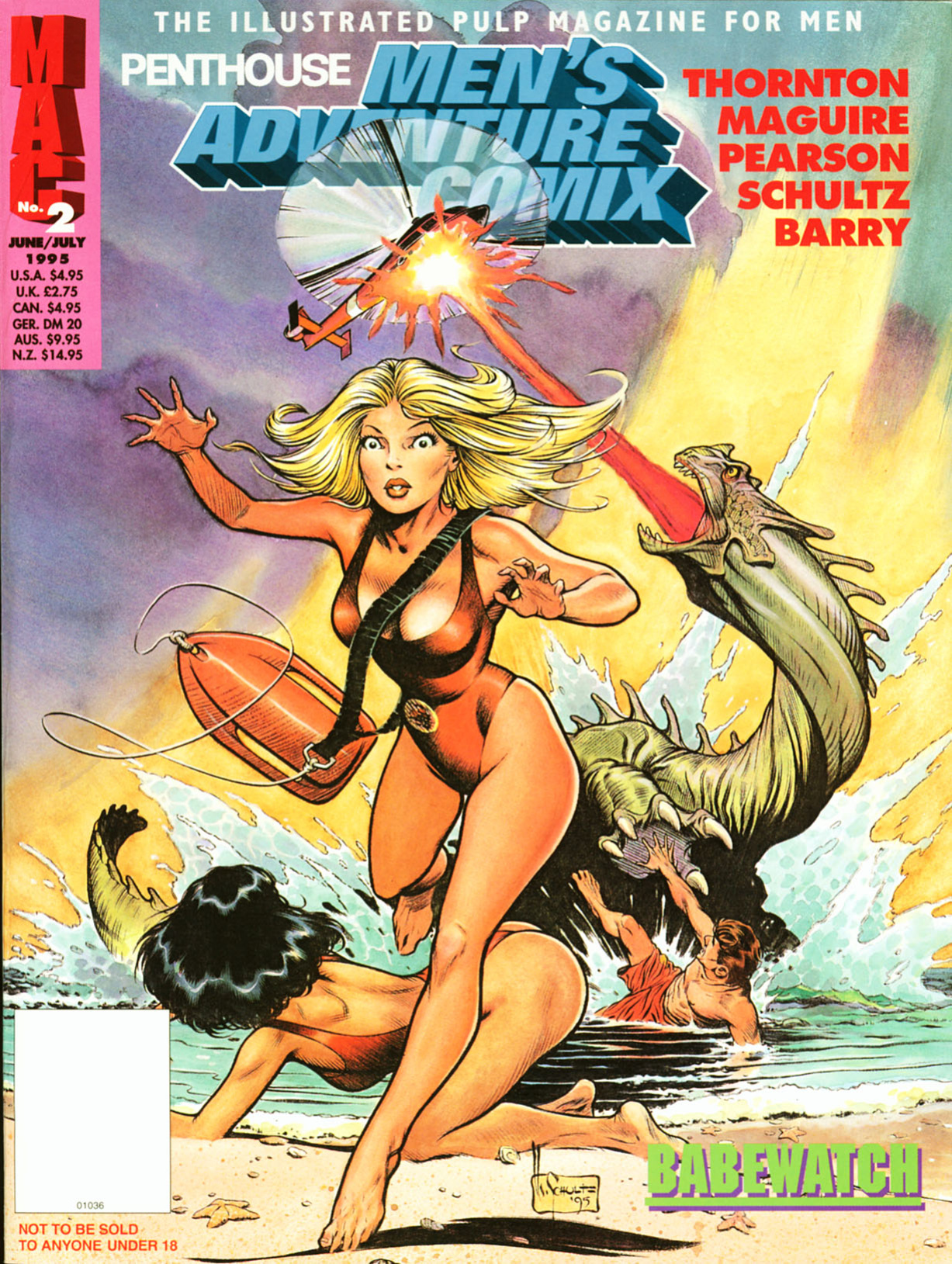 Penthouse Mens Adventure Comix #2