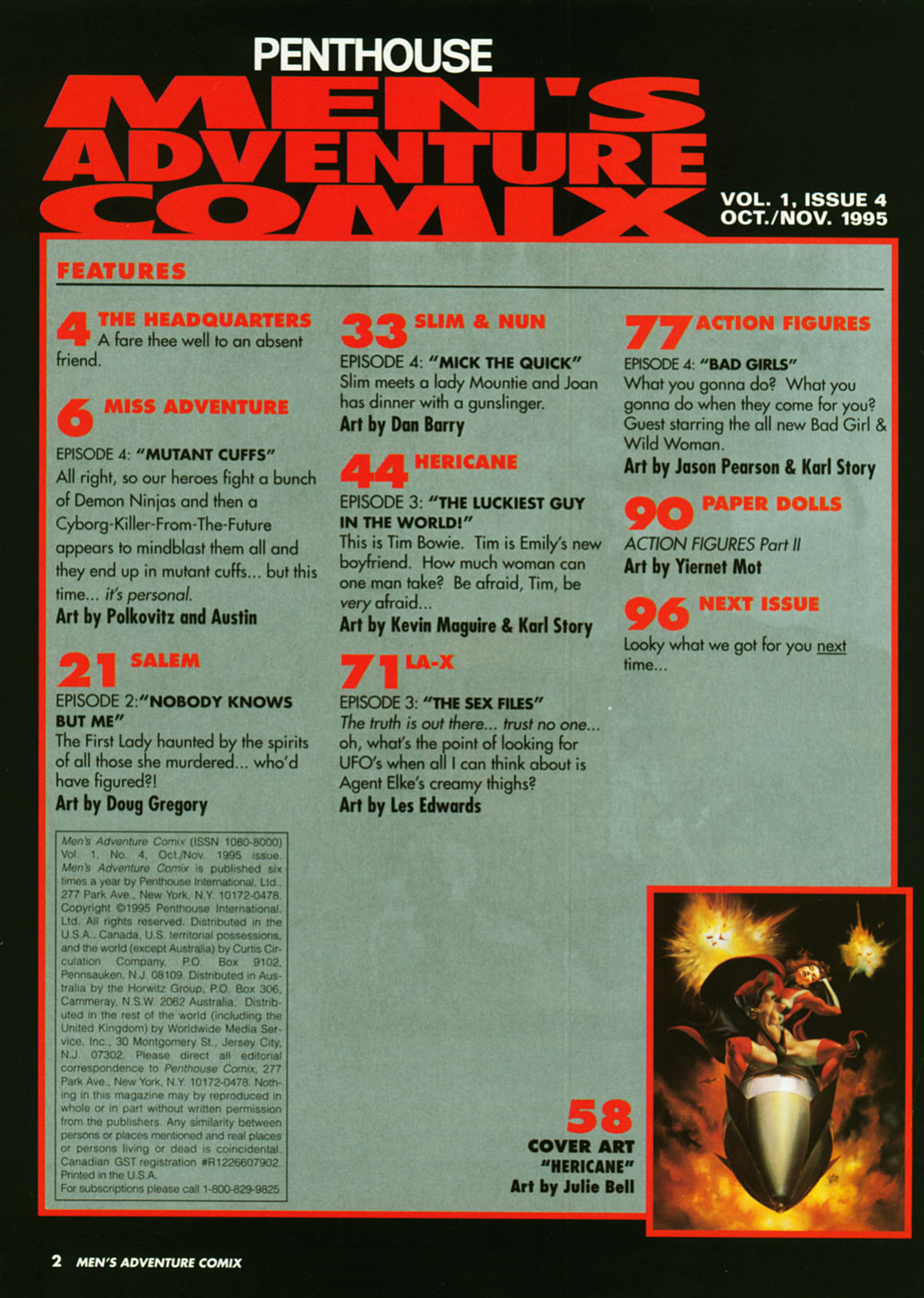Penthouse Mens Adventure Comix #4
