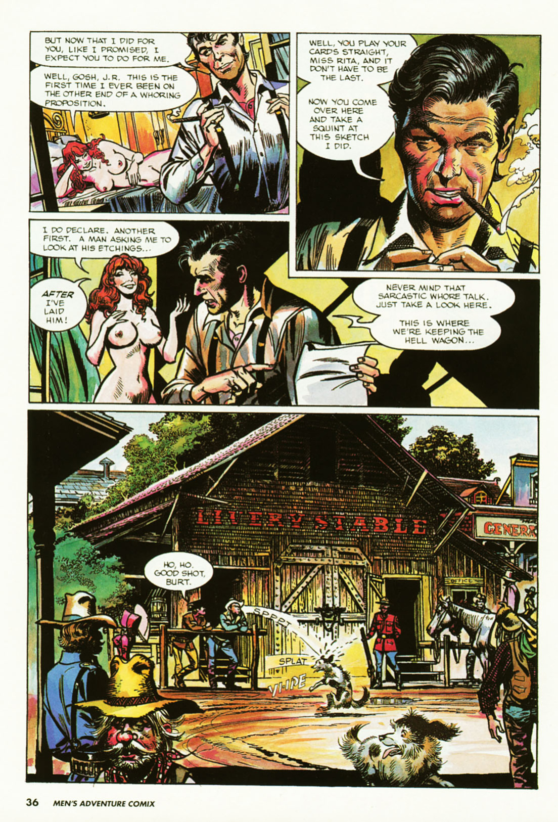 Penthouse Mens Adventure Comix #4