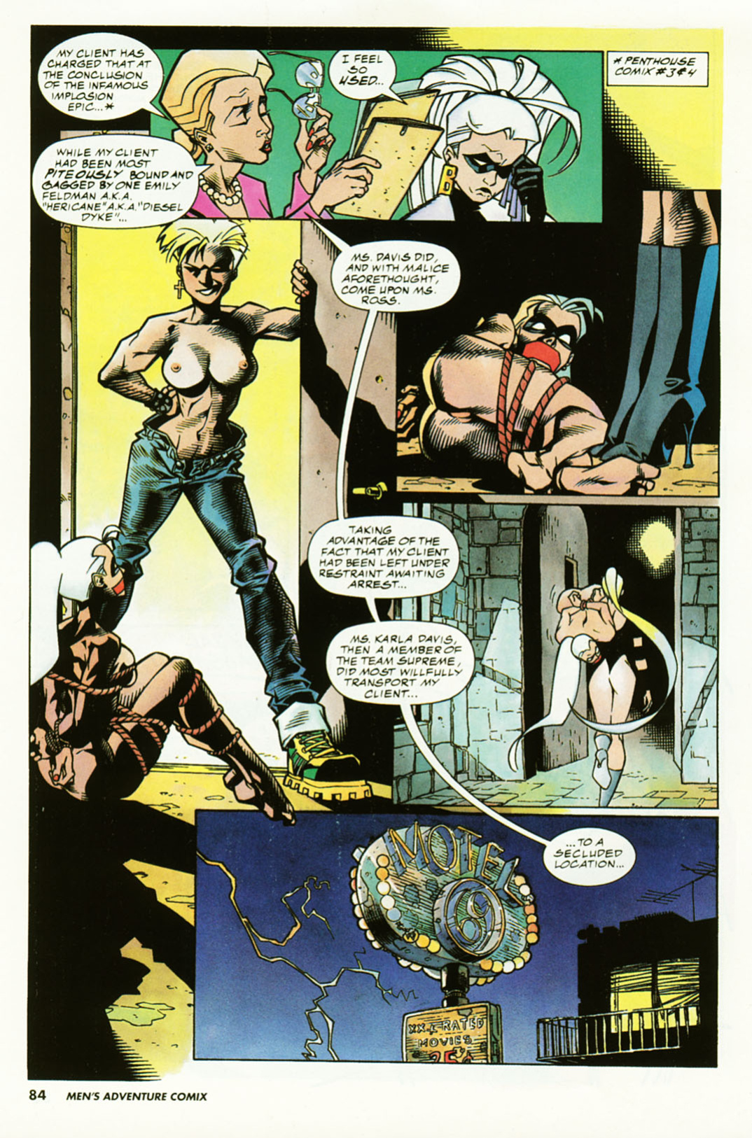 Penthouse Mens Adventure Comix #4