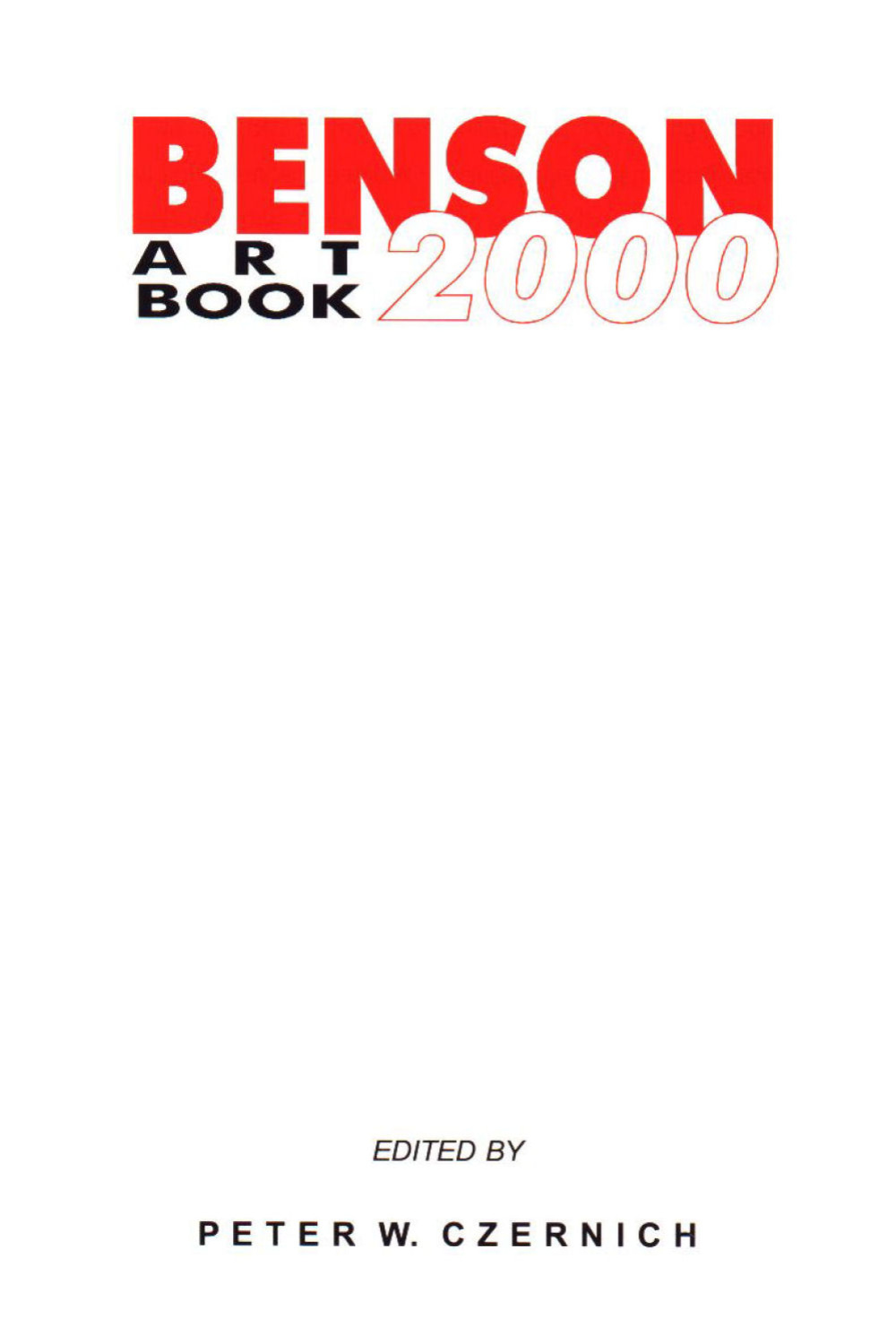 Benson - Art Book 2000
