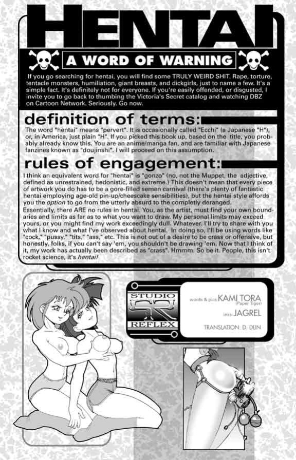 [Kami Tora] How To Draw Hentai - Volume #2