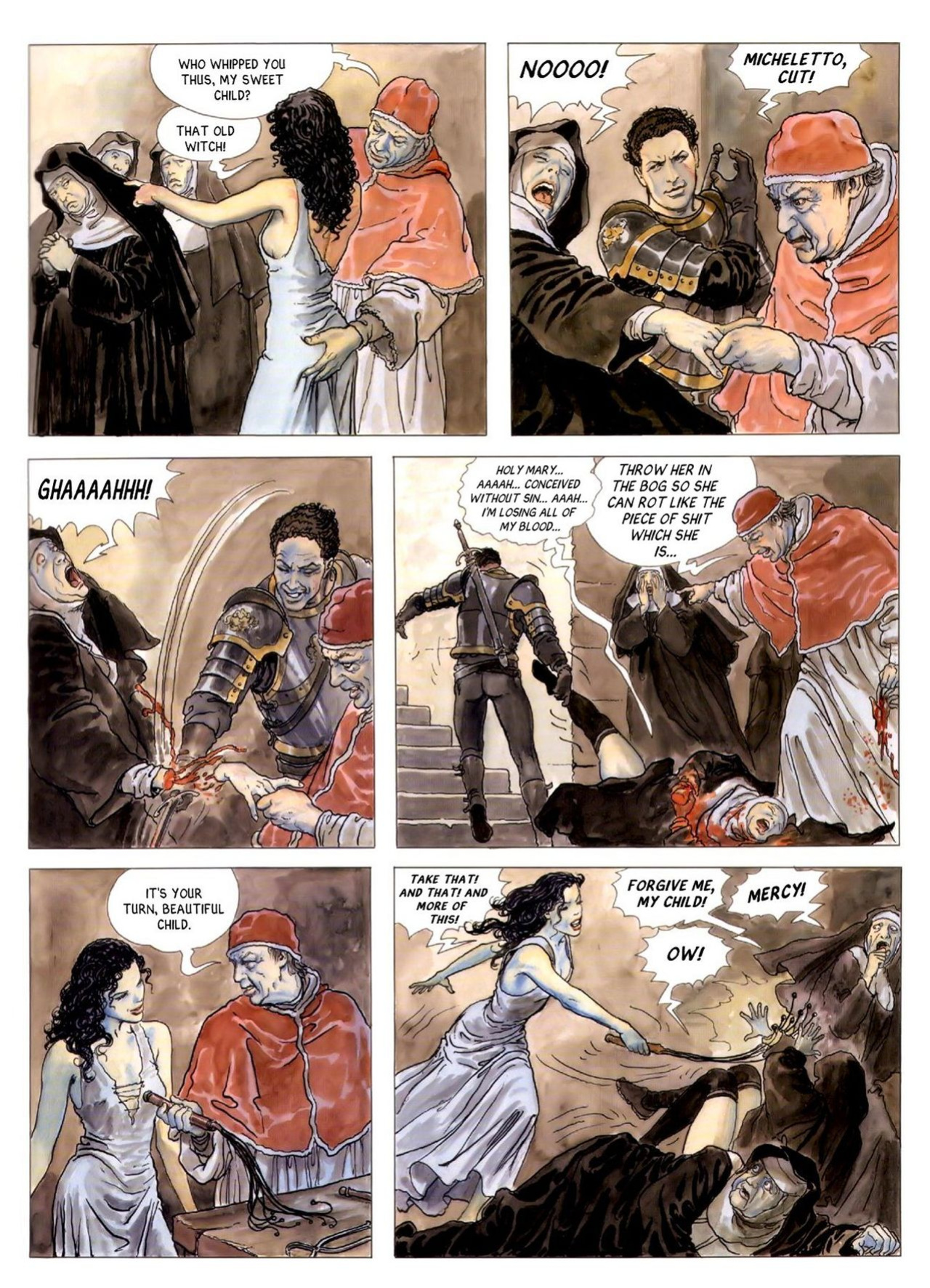 [Alejandro Jodorowsky & Milo Manara] Borgia #3 - The Flames of the Pyre