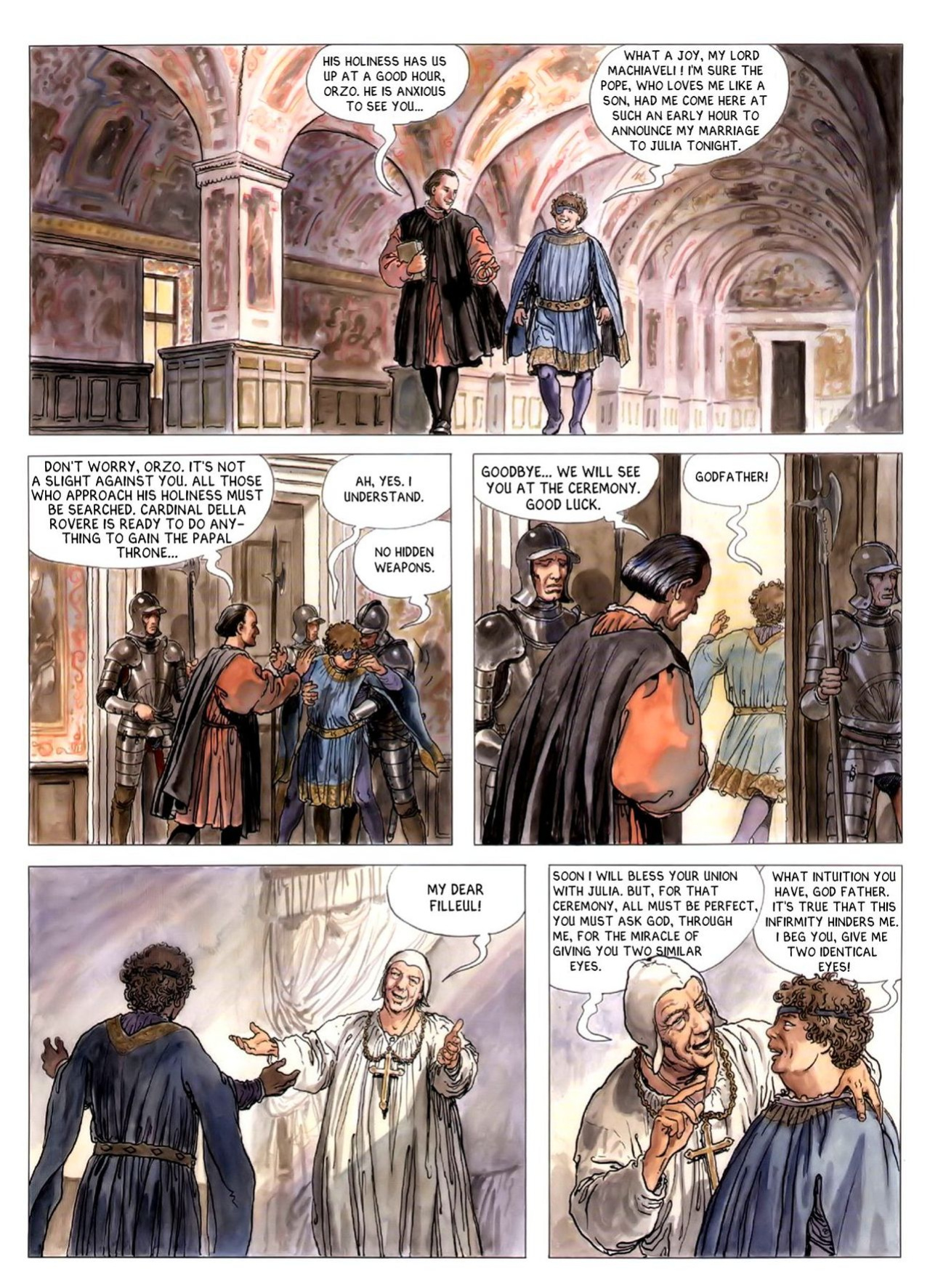 [Alejandro Jodorowsky & Milo Manara] Borgia #3 - The Flames of the Pyre