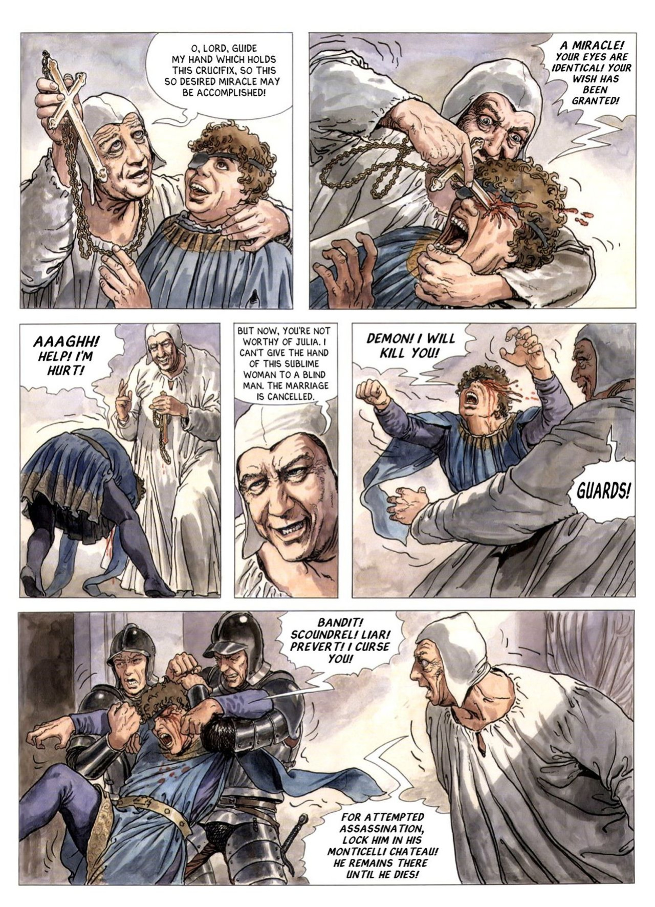 [Alejandro Jodorowsky & Milo Manara] Borgia #3 - The Flames of the Pyre
