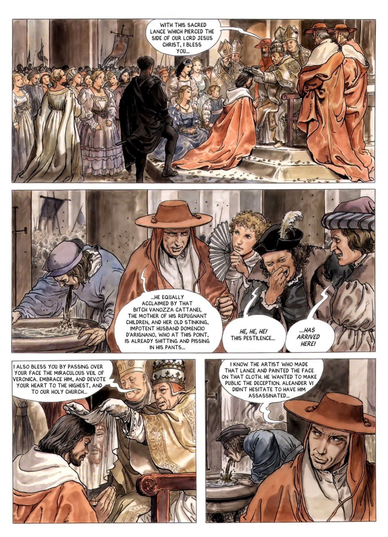 [Alejandro Jodorowsky & Milo Manara] Borgia #3 - The Flames of the Pyre