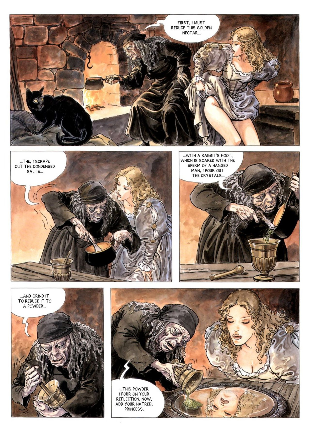[Alejandro Jodorowsky & Milo Manara] Borgia #3 - The Flames of the Pyre
