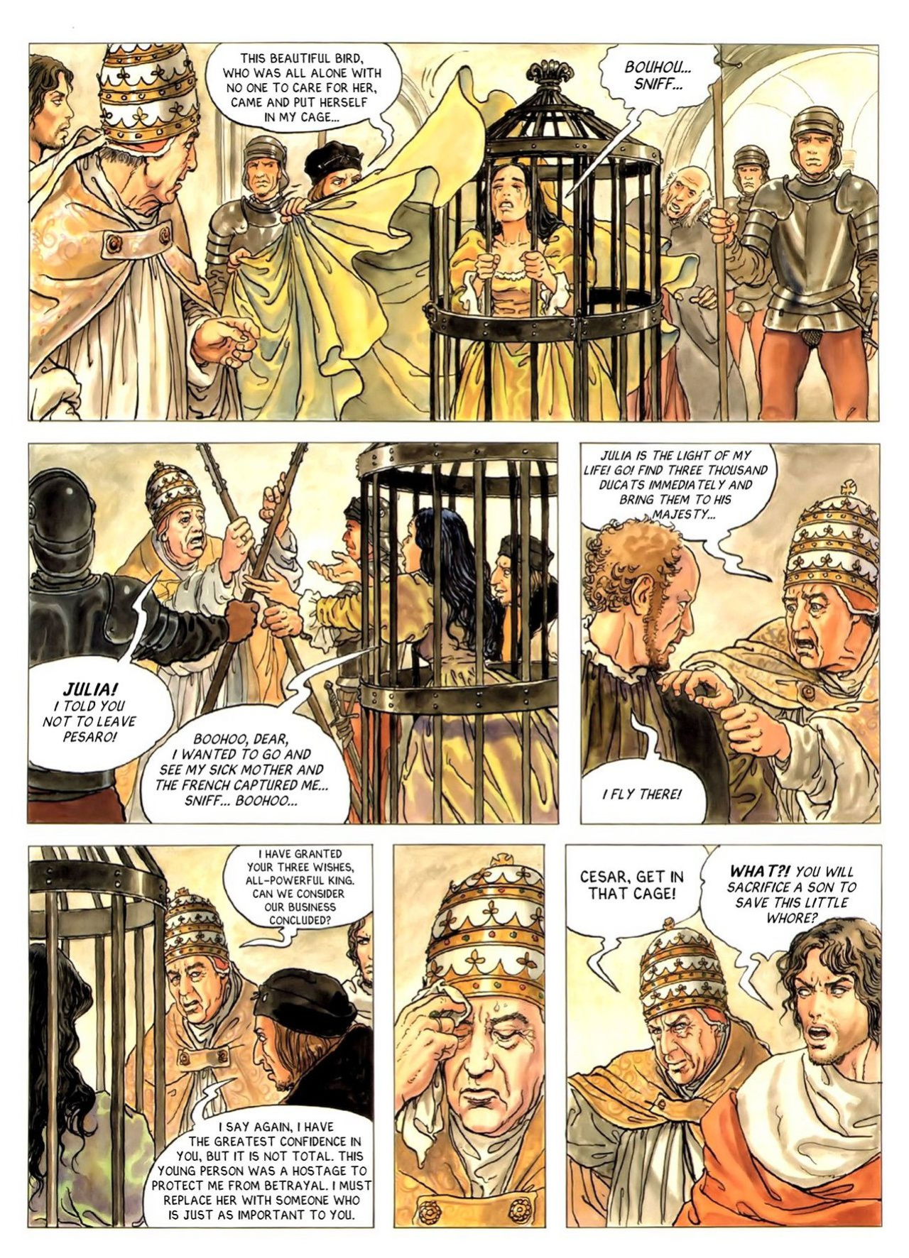 [Alejandro Jodorowsky & Milo Manara] Borgia #3 - The Flames of the Pyre