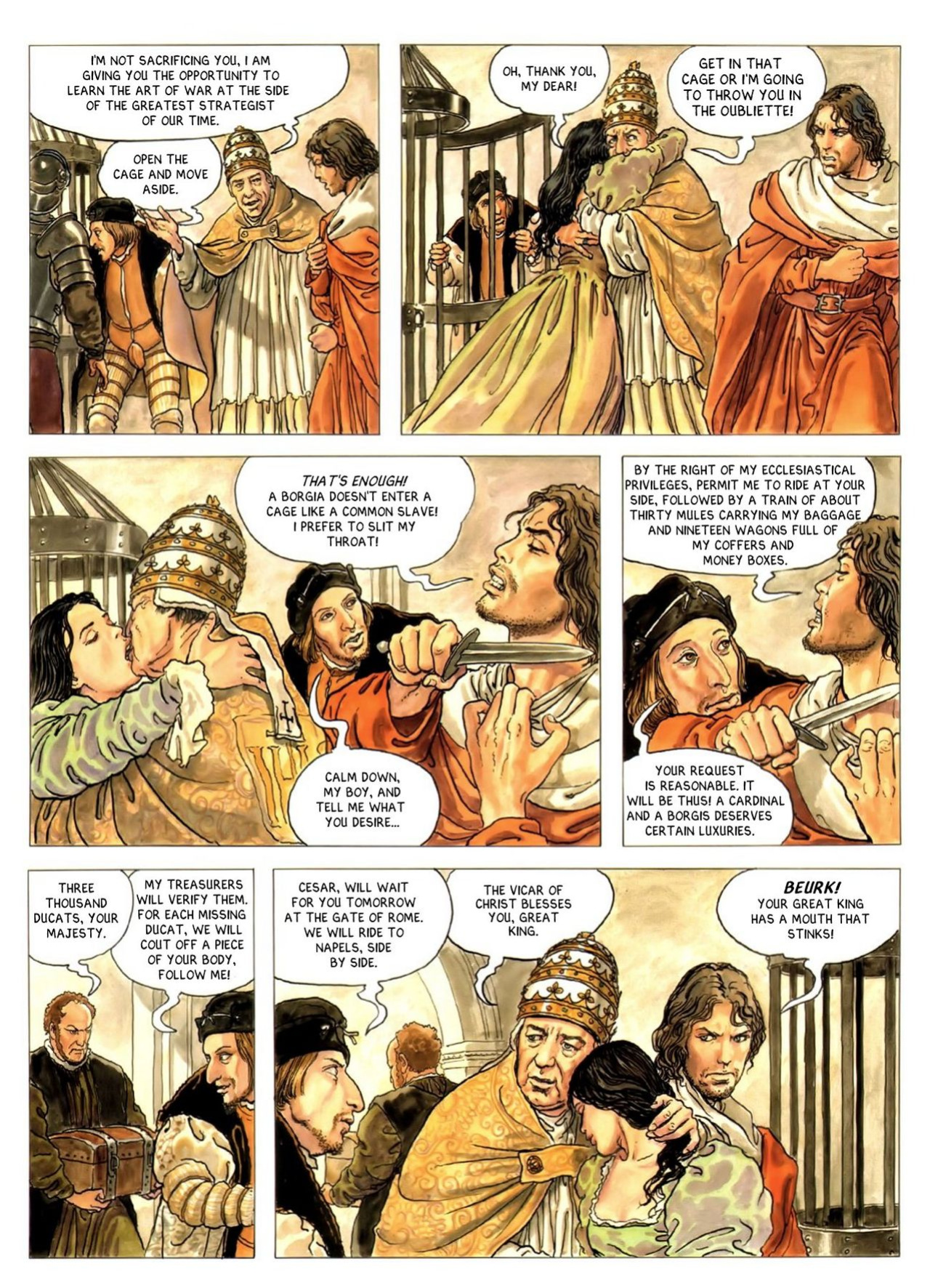 [Alejandro Jodorowsky & Milo Manara] Borgia #3 - The Flames of the Pyre