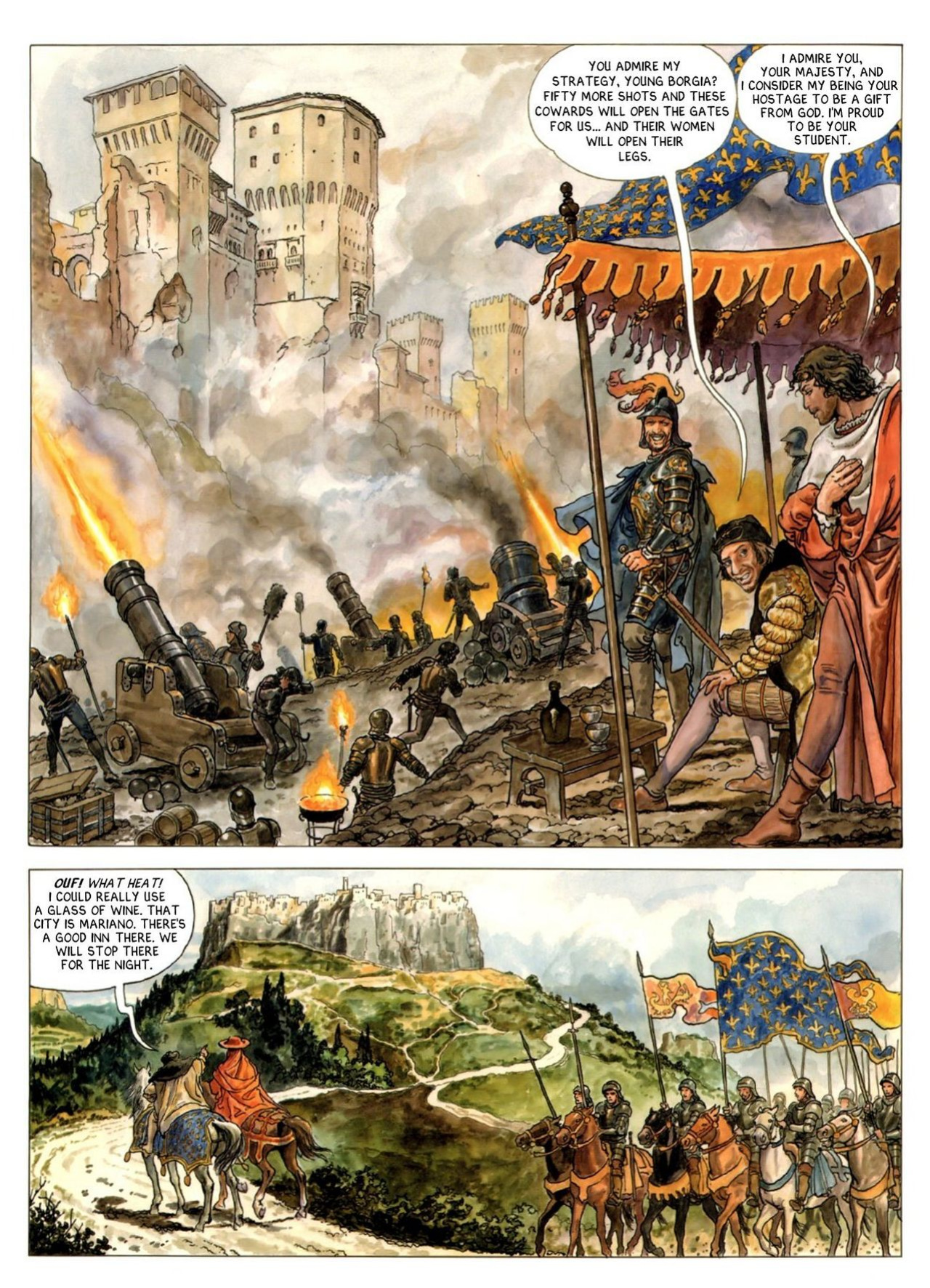 [Alejandro Jodorowsky & Milo Manara] Borgia #3 - The Flames of the Pyre