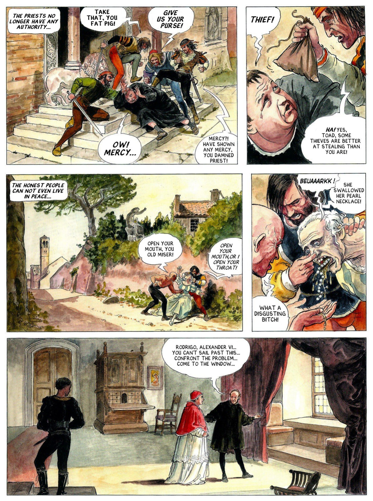 [Alejandro Jodorowsky & Milo Manara] Borgia #2 - The Power and The Incest