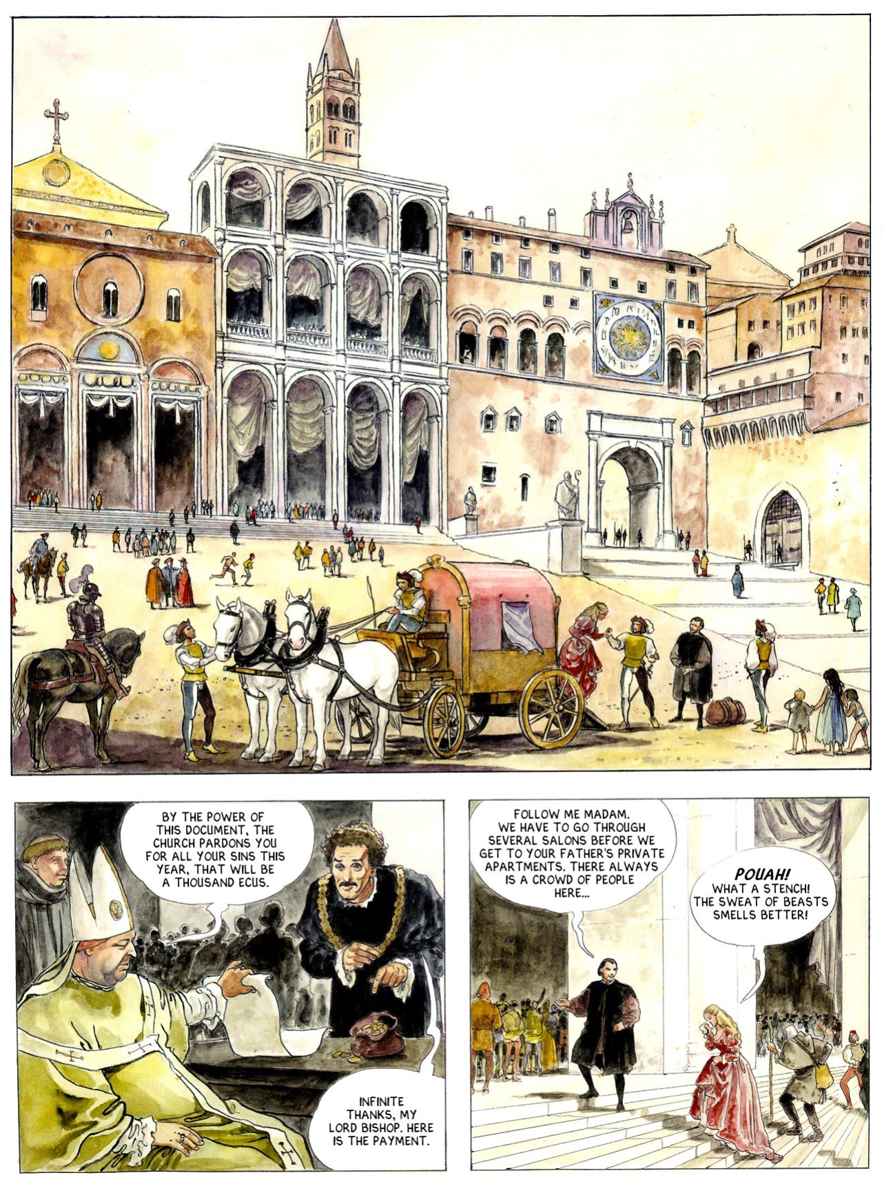 [Alejandro Jodorowsky & Milo Manara] Borgia #2 - The Power and The Incest