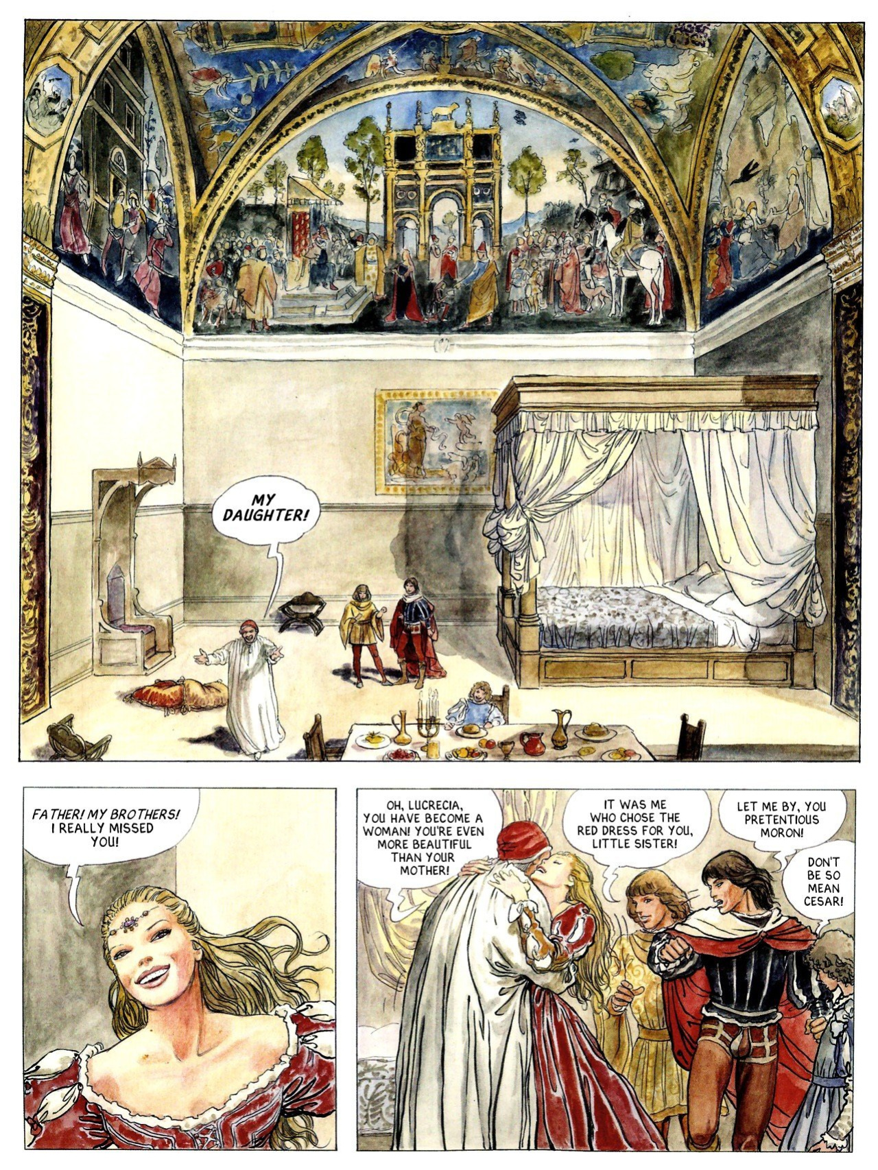 [Alejandro Jodorowsky & Milo Manara] Borgia #2 - The Power and The Incest