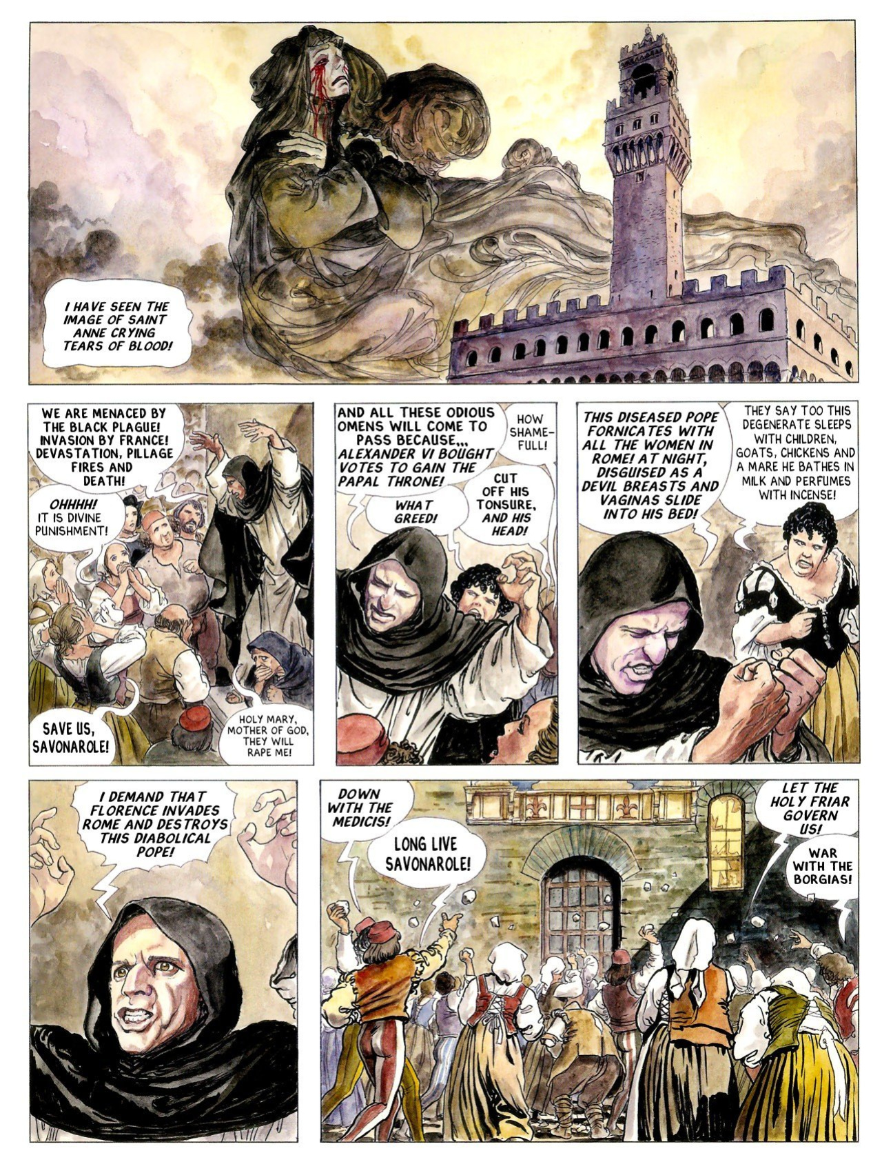 [Alejandro Jodorowsky & Milo Manara] Borgia #2 - The Power and The Incest