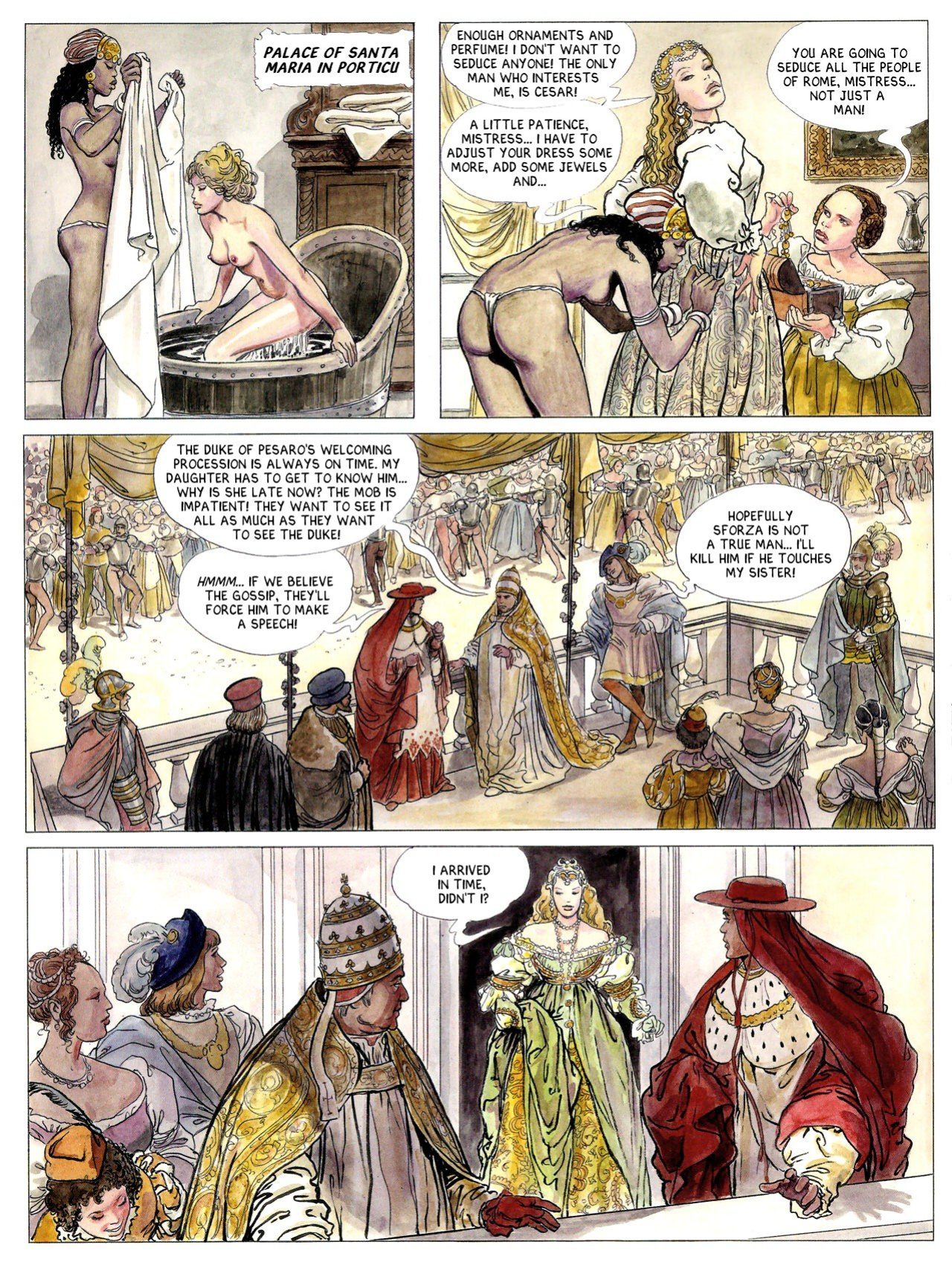 [Alejandro Jodorowsky & Milo Manara] Borgia #2 - The Power and The Incest