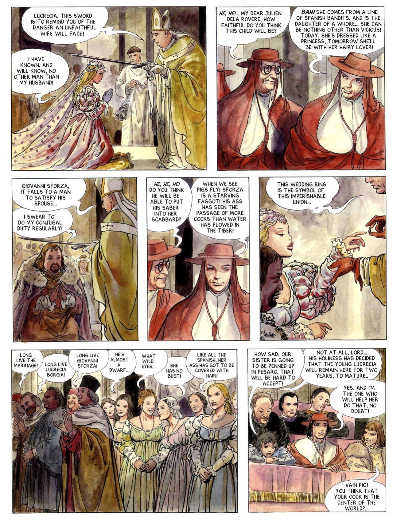 [Alejandro Jodorowsky & Milo Manara] Borgia #2 - The Power and The Incest
