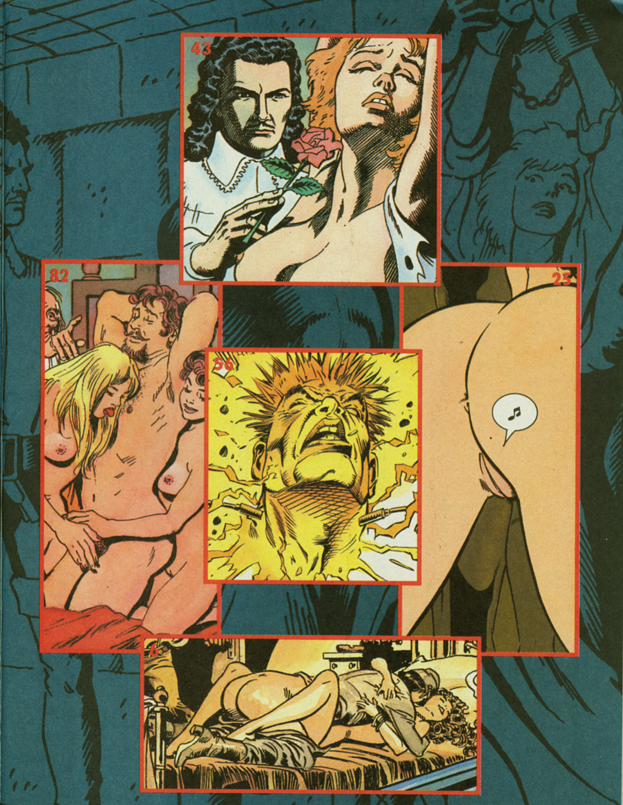 Penthouse Mens Adventure Comix #6