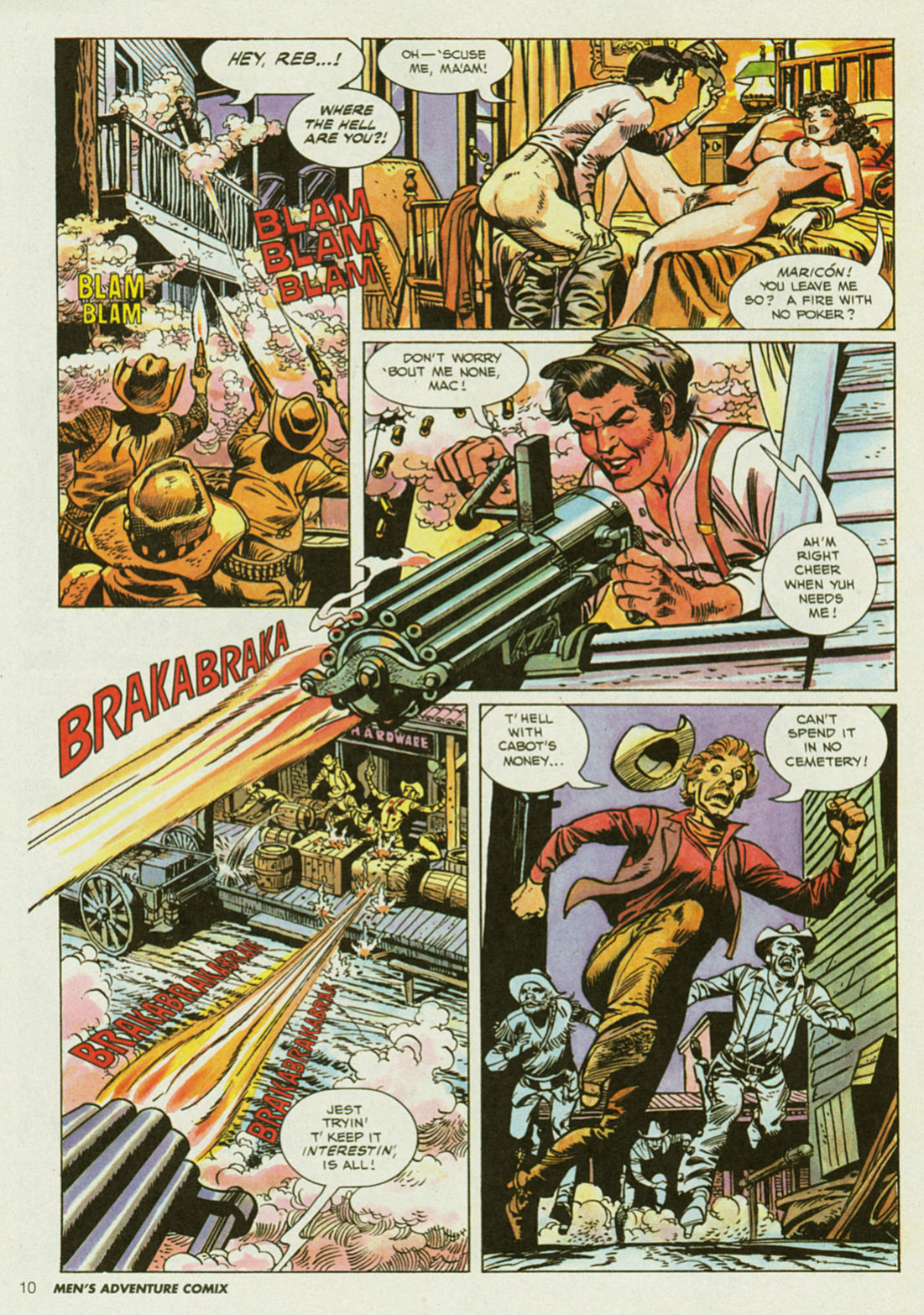 Penthouse Mens Adventure Comix #6