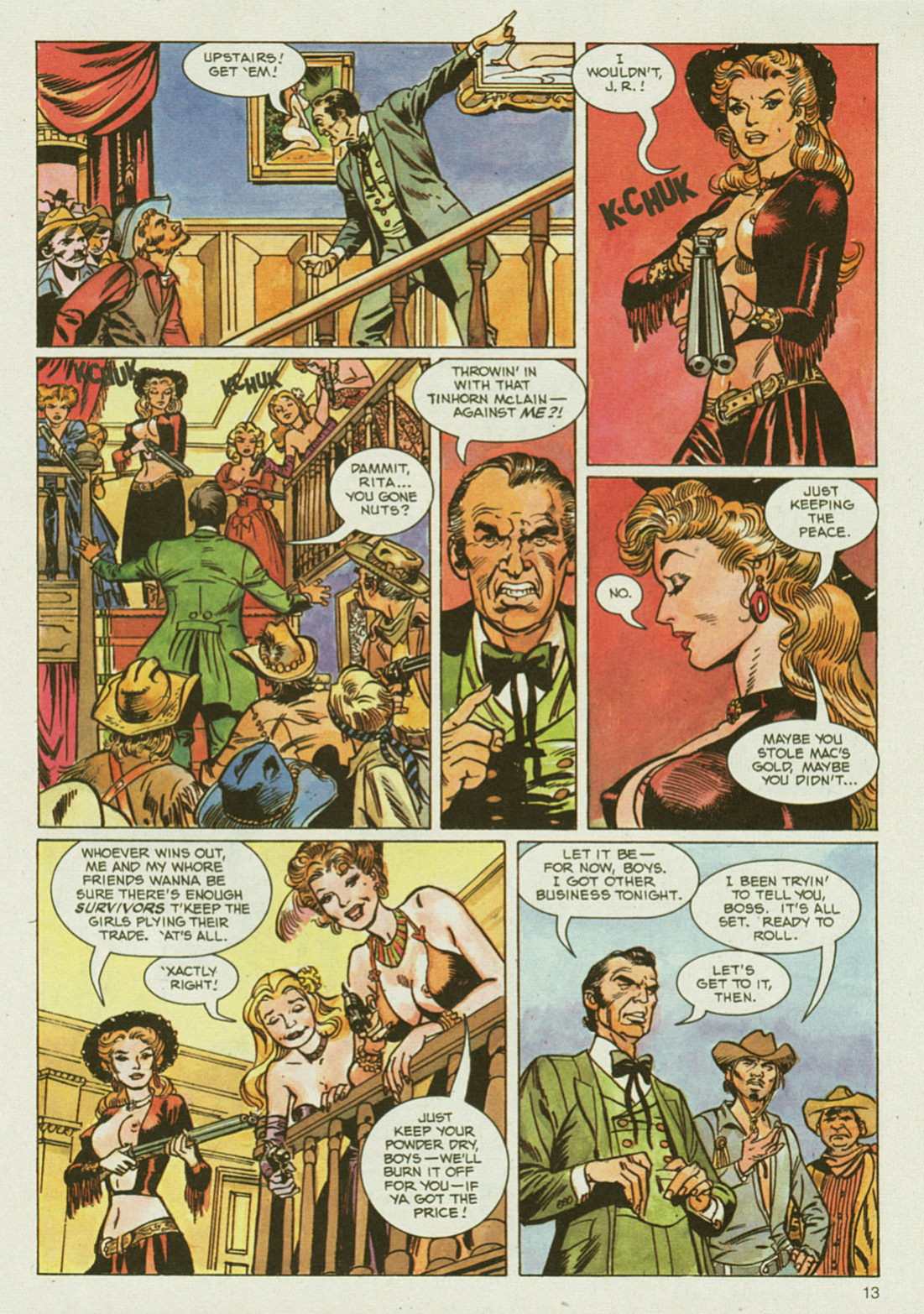 Penthouse Mens Adventure Comix #6