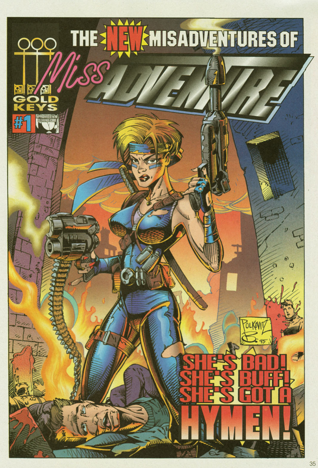 Penthouse Mens Adventure Comix #6
