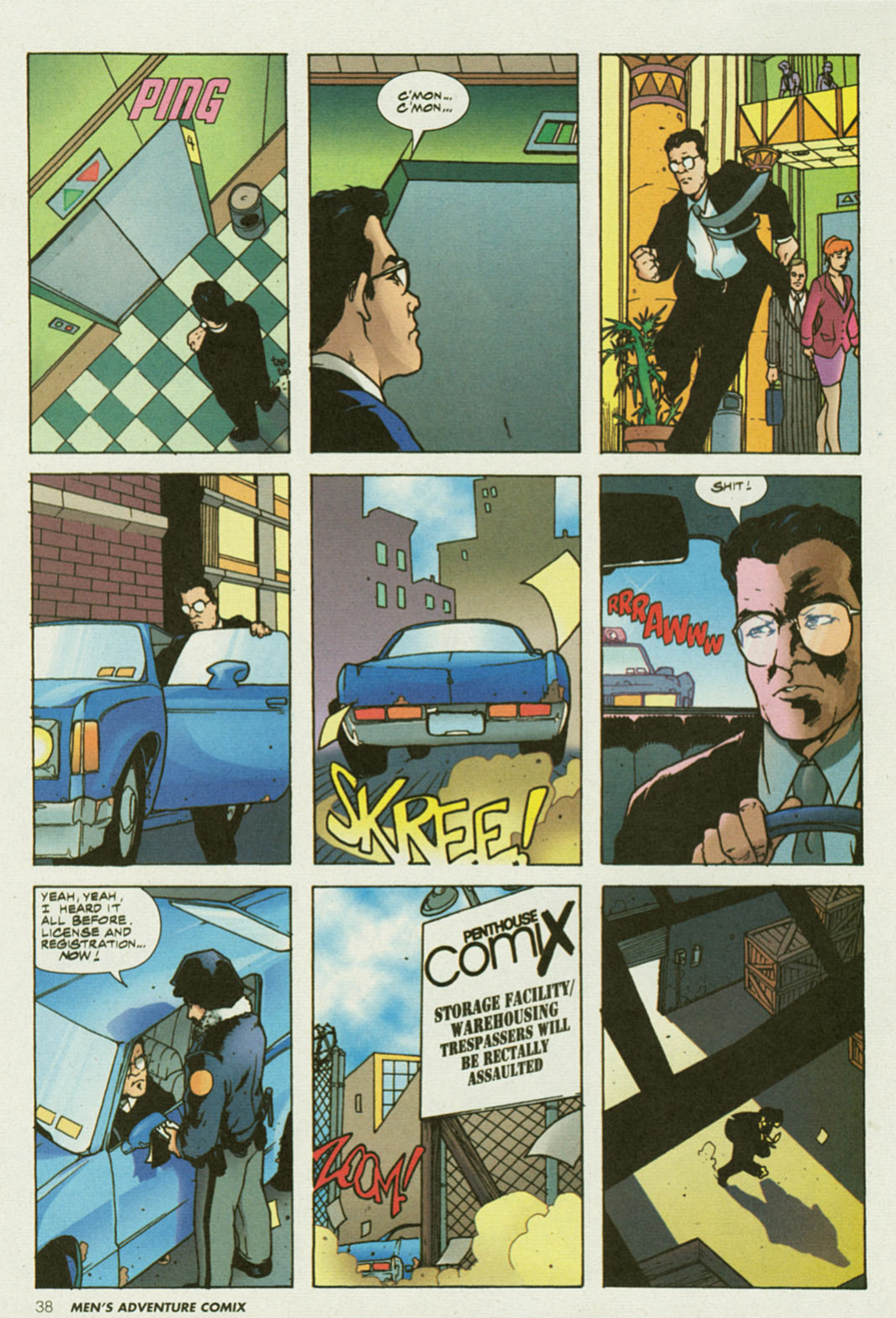 Penthouse Mens Adventure Comix #6