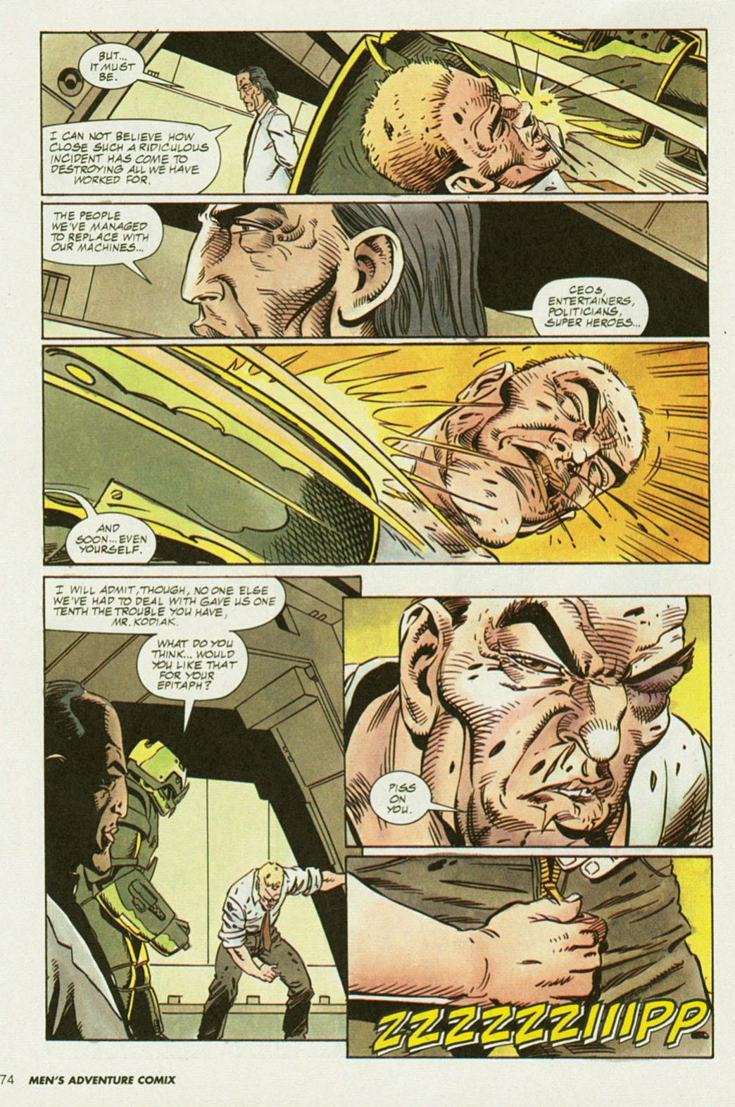 Penthouse Mens Adventure Comix #6