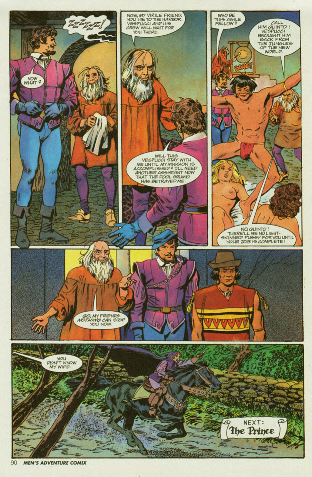 Penthouse Mens Adventure Comix #6