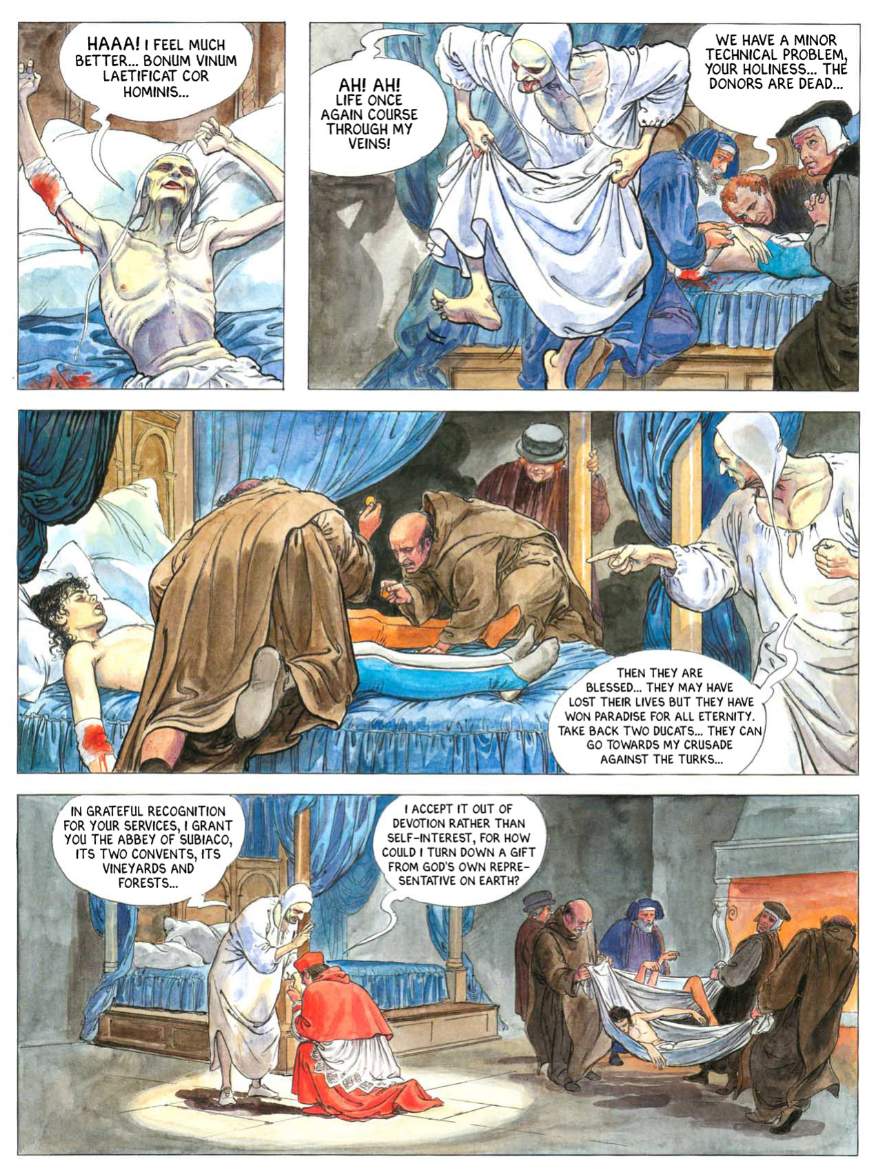 [Alejandro Jodorowsky & Milo Manara] Borgia - Blood for the Pope