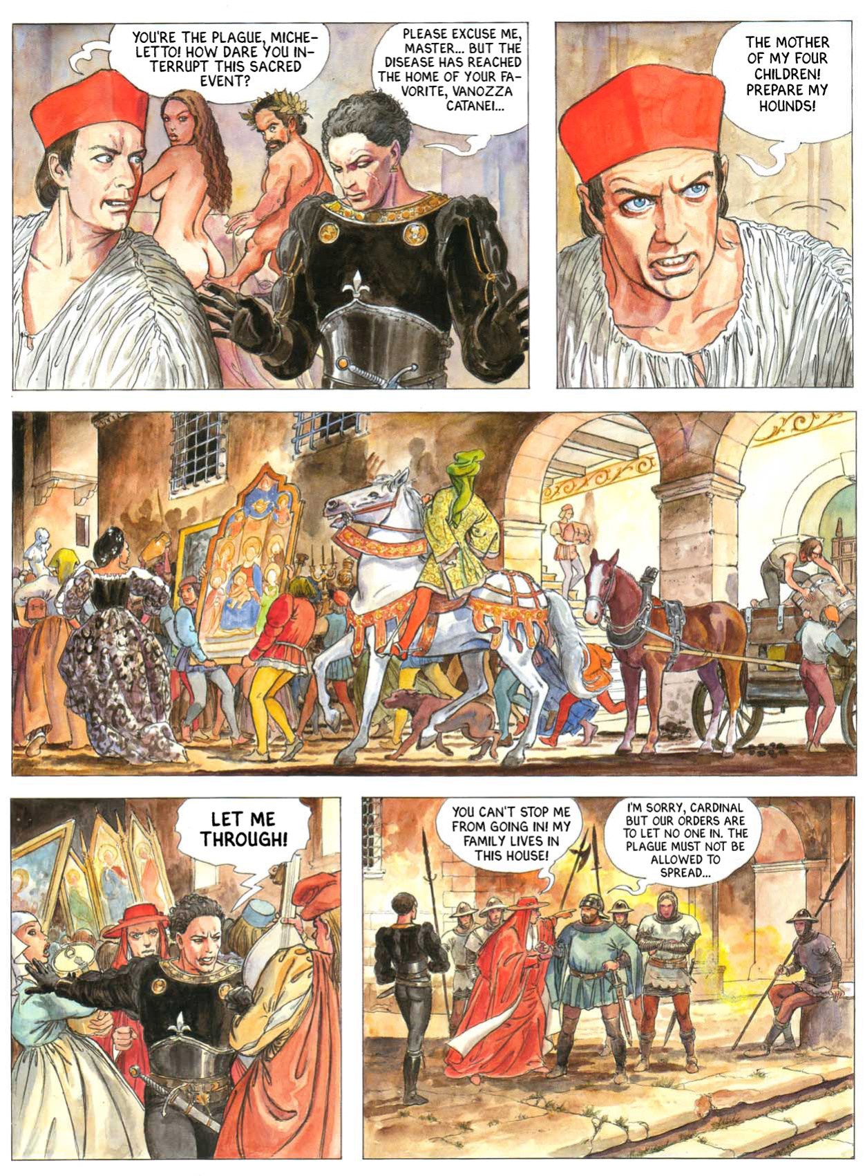 [Alejandro Jodorowsky & Milo Manara] Borgia - Blood for the Pope