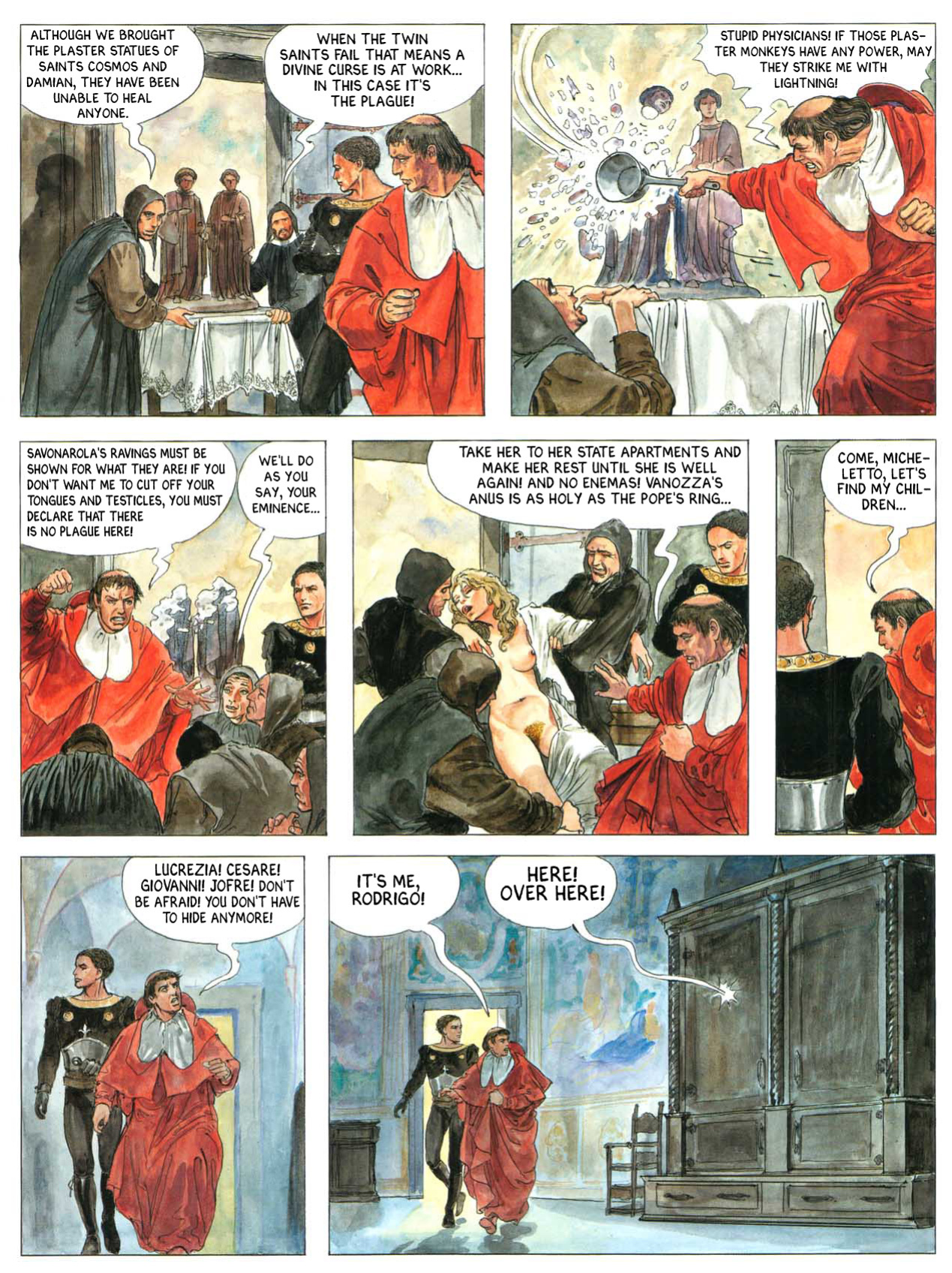 [Alejandro Jodorowsky & Milo Manara] Borgia - Blood for the Pope