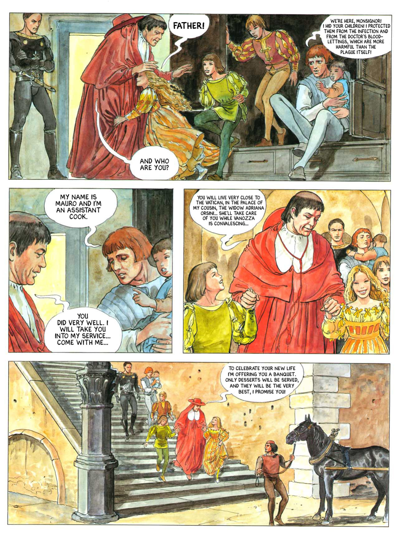 [Alejandro Jodorowsky & Milo Manara] Borgia - Blood for the Pope