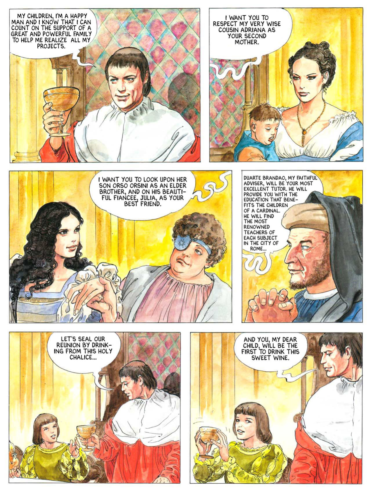 [Alejandro Jodorowsky & Milo Manara] Borgia - Blood for the Pope