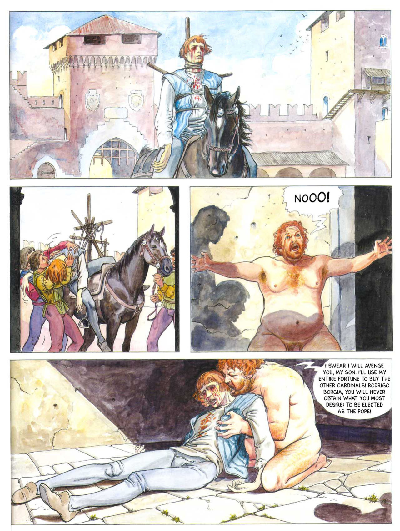 [Alejandro Jodorowsky & Milo Manara] Borgia - Blood for the Pope