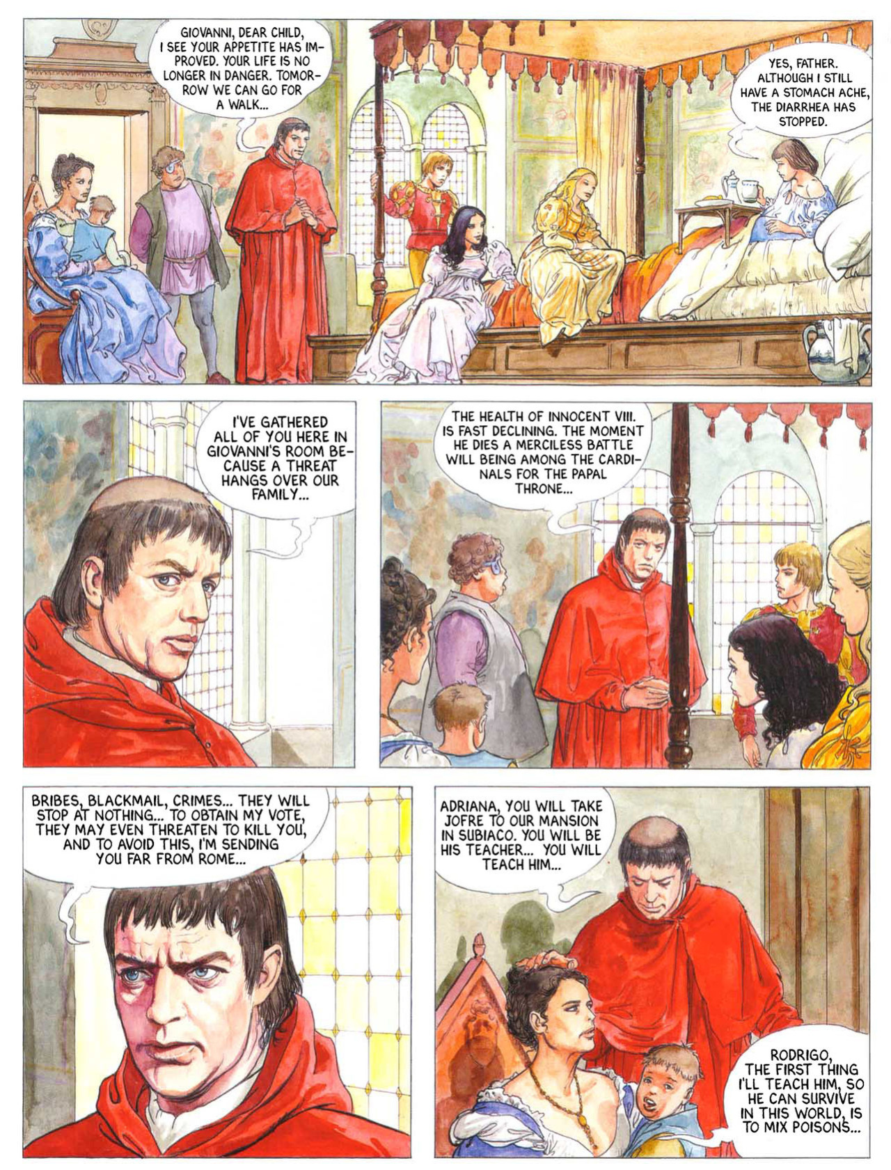 [Alejandro Jodorowsky & Milo Manara] Borgia - Blood for the Pope