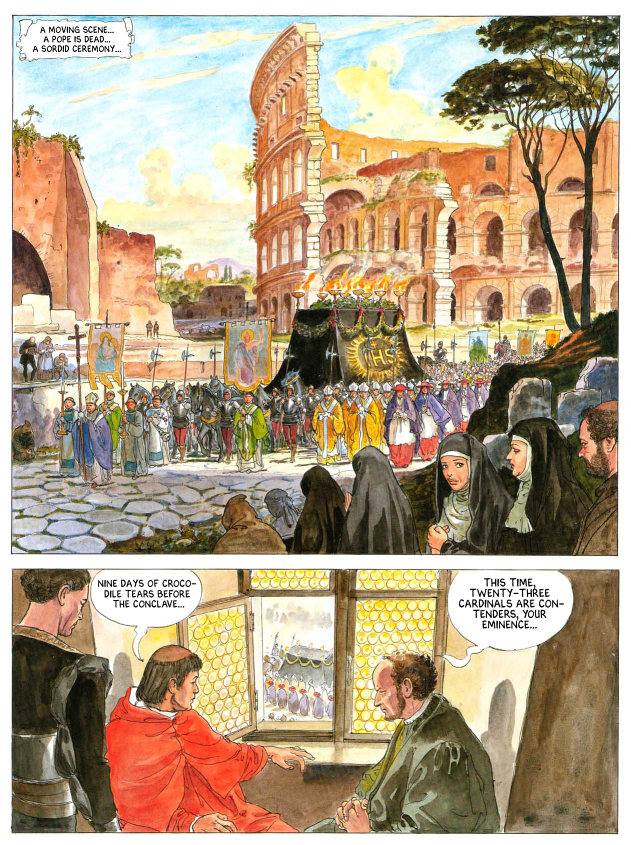 [Alejandro Jodorowsky & Milo Manara] Borgia - Blood for the Pope