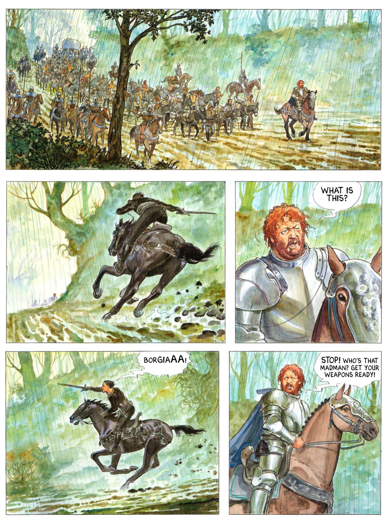 [Alejandro Jodorowsky & Milo Manara] Borgia - Blood for the Pope