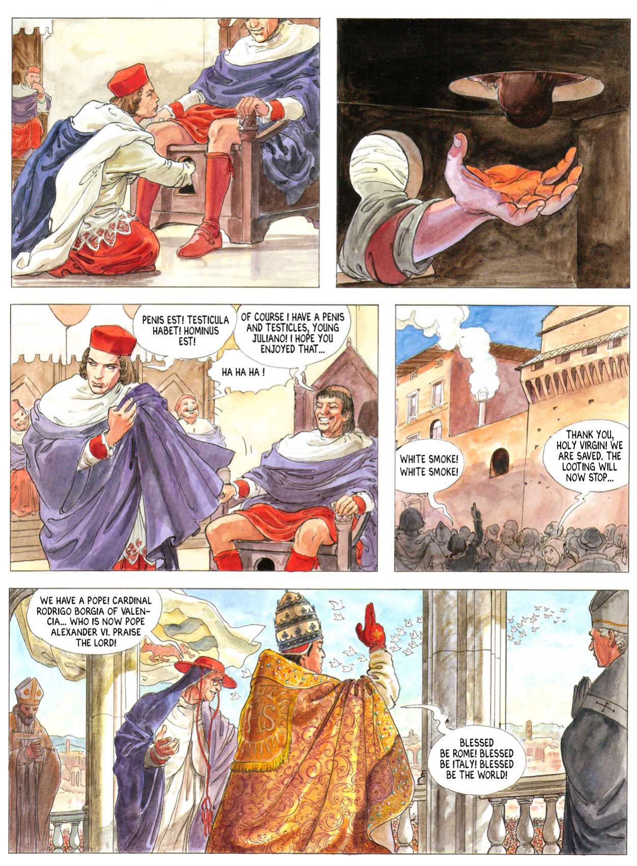 [Alejandro Jodorowsky & Milo Manara] Borgia - Blood for the Pope