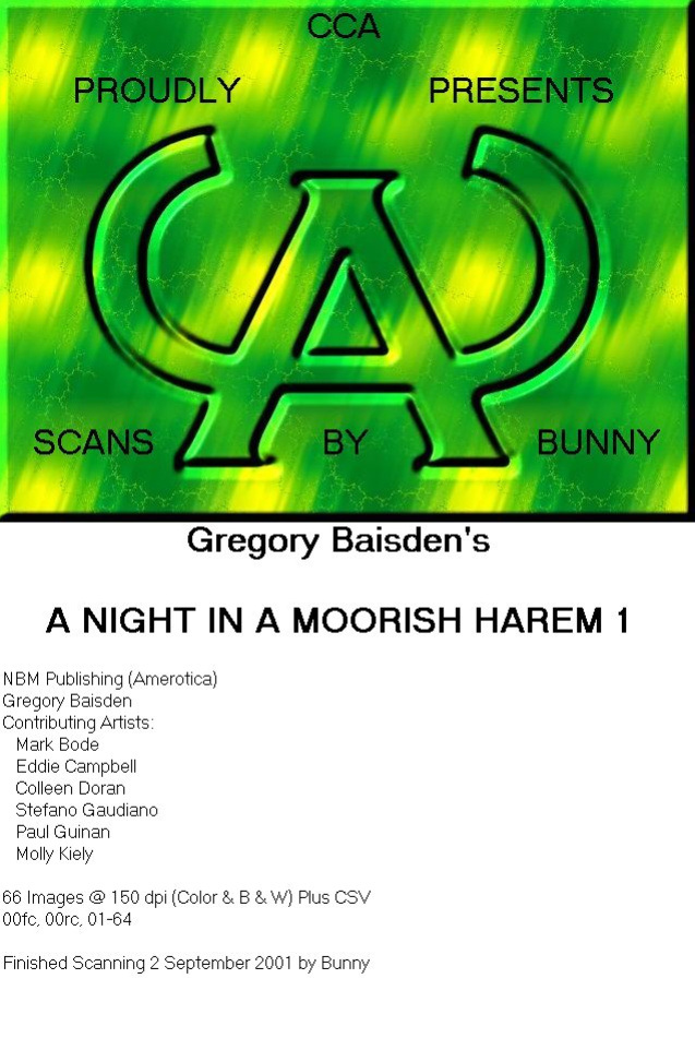 A night in a moorish harem 1