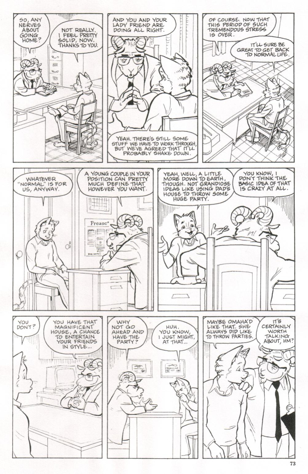 [Reed Waller] Omaha the Cat Dancer - Volume #6