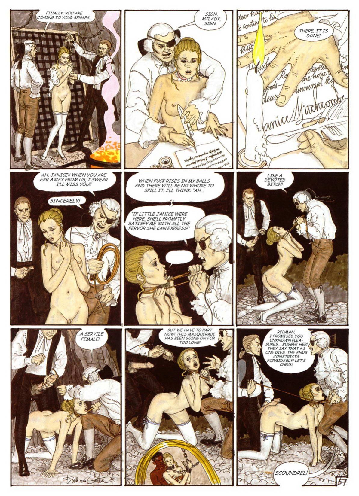 [Erich Von Gotha] The Troubles of Janice - Volume #3