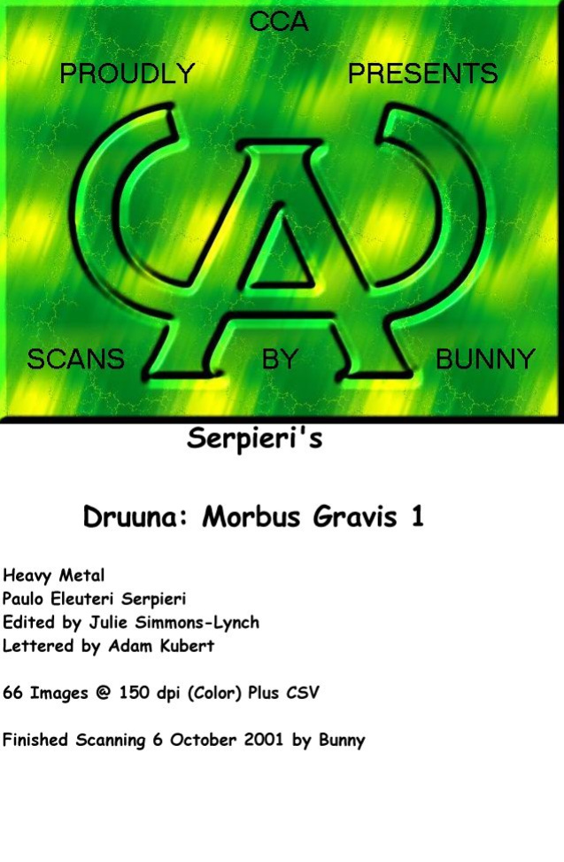 [Paolo Serpieri] Druuna 1 - Morbus Gravis 1