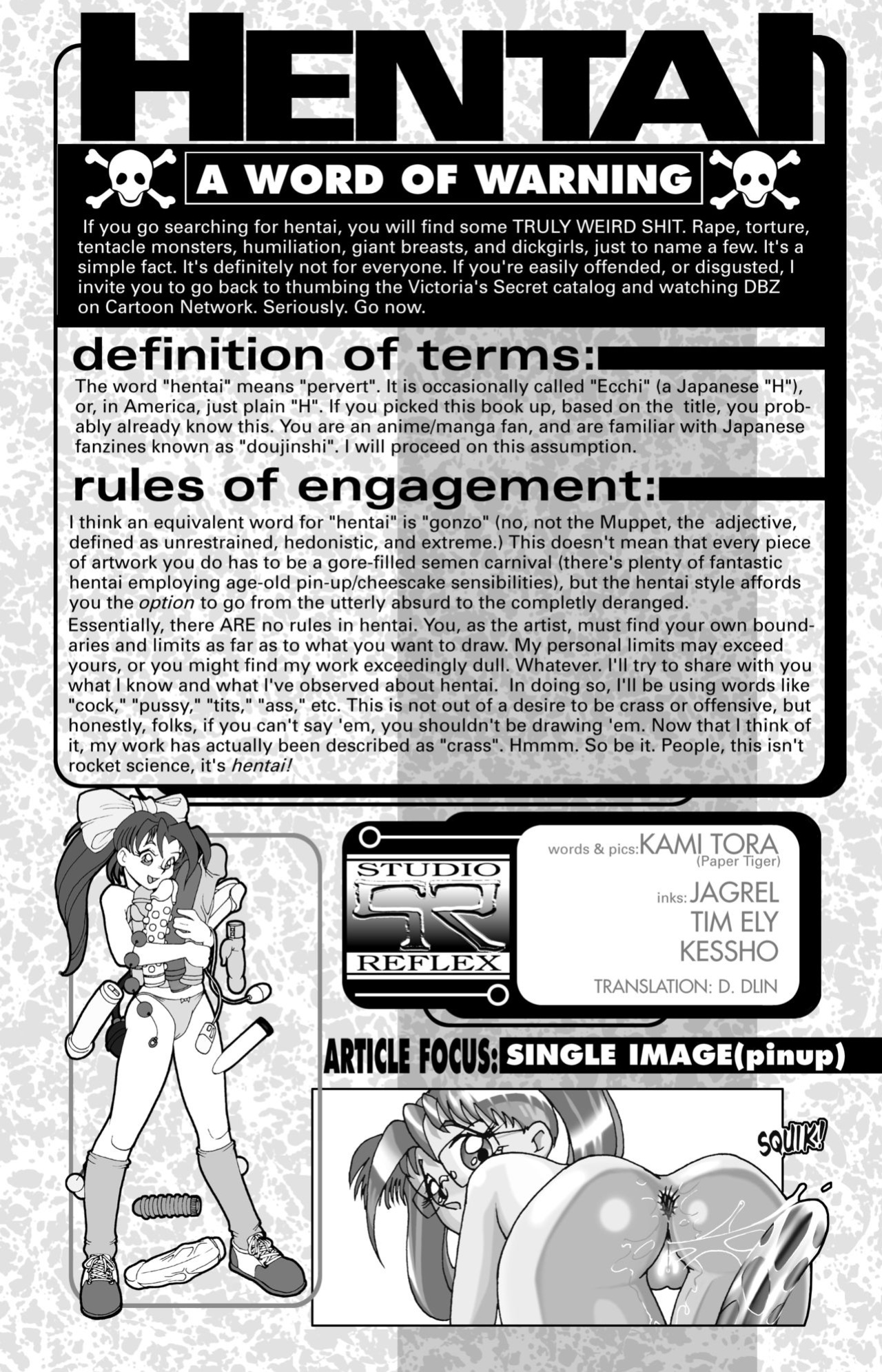 [Kami Tora] How To Draw Hentai - Volume #1
