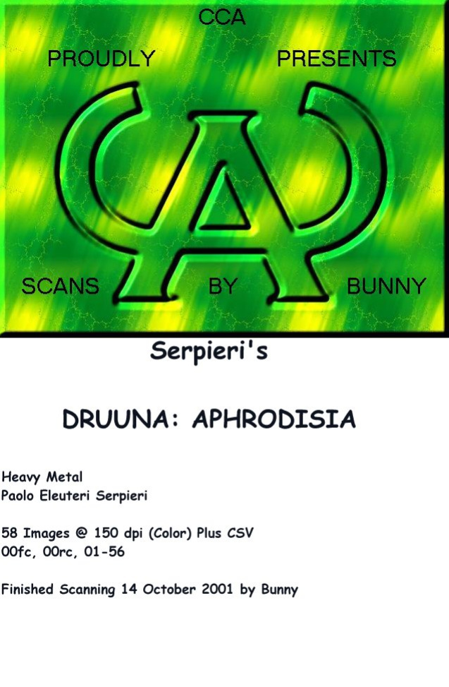 Serpieri, Paolo Eleuteri - Druuna 6 - Aphrodisia (1997)