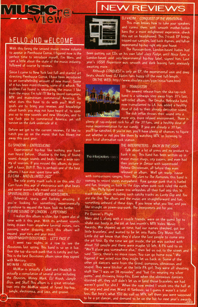 penthouse comix vol2 #27