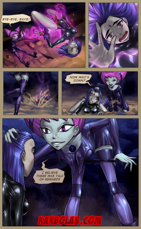 [Karbo] Raven vs Jinx (Teen Titans) [Incomplete]
