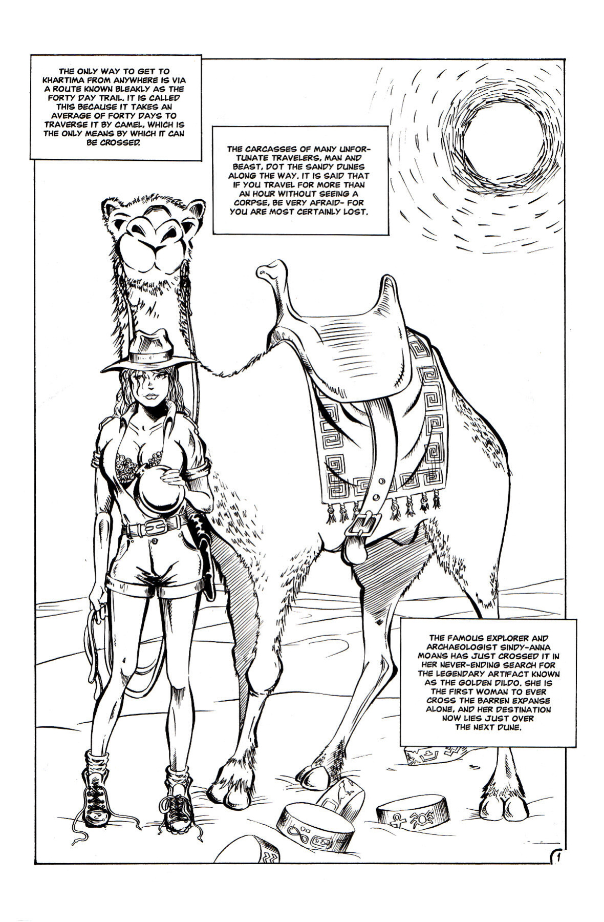 [Rob Kalmbach] Sindy-Anna Moans #2: Quest for the Golden Dildo