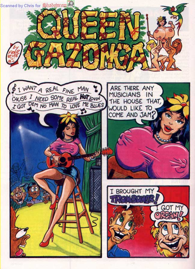 [Fred Rice] Queen Gazonga