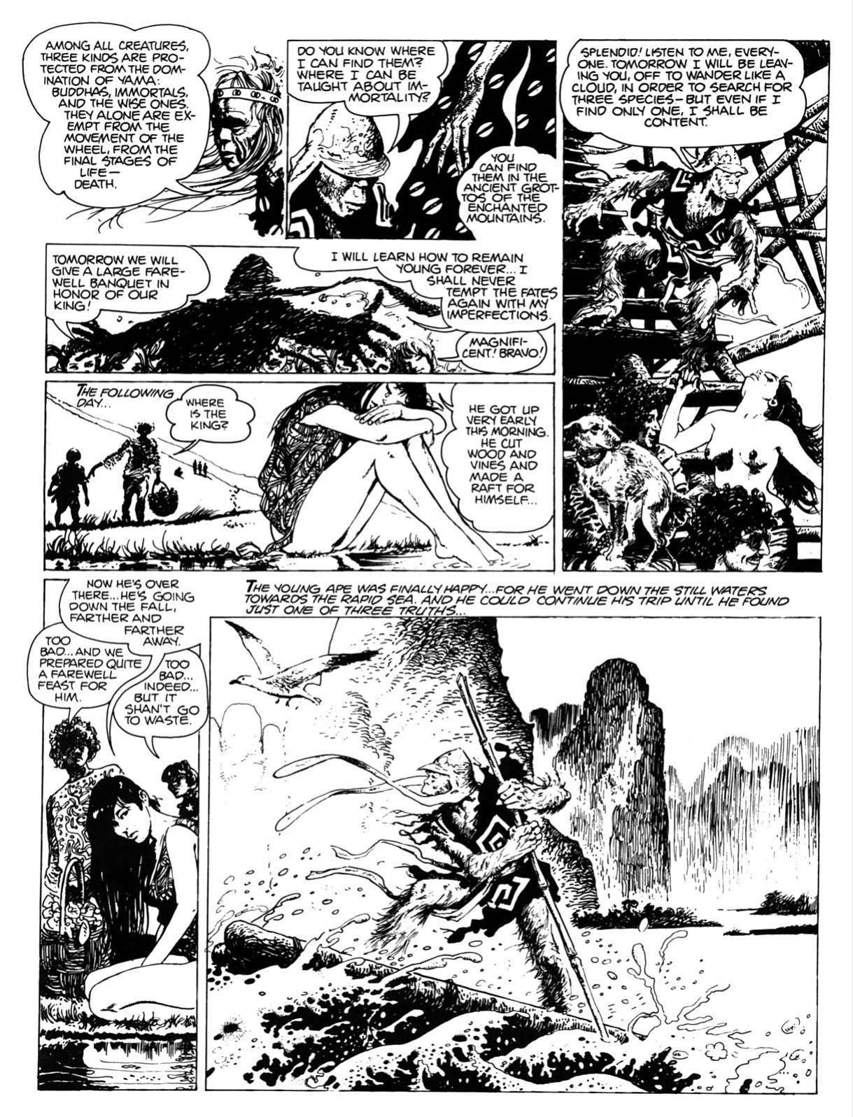 [Milo Manara] The Ape {Heavy Metal}