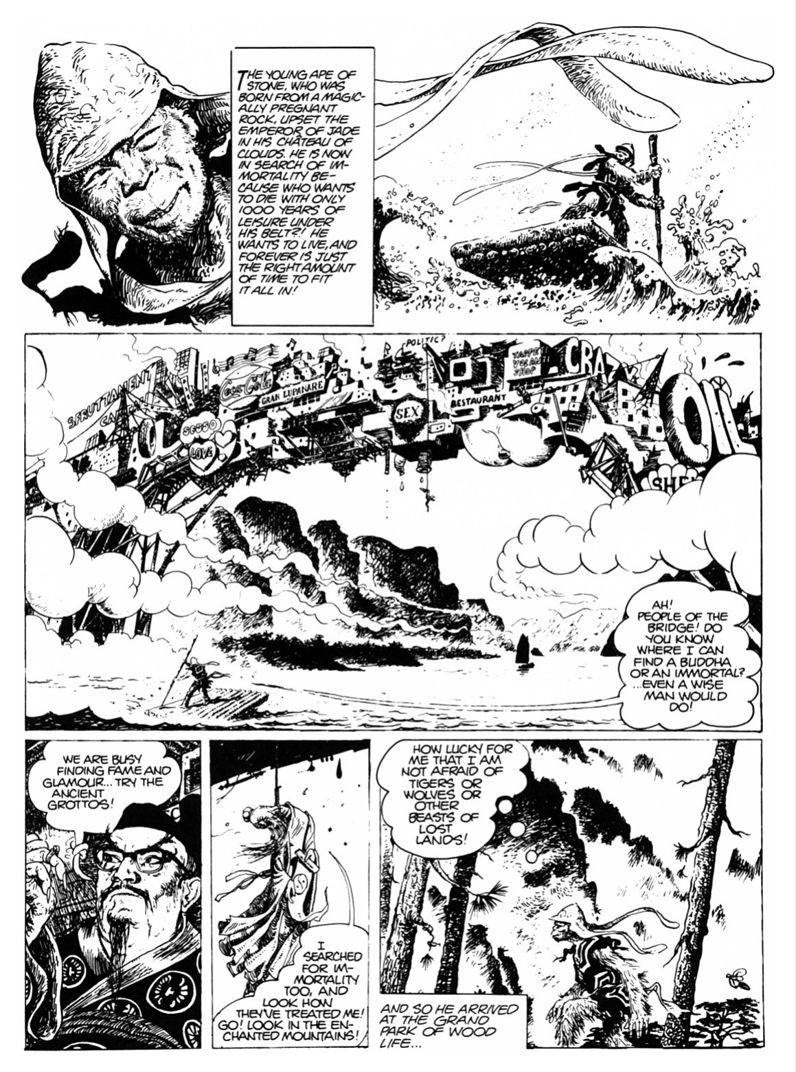 [Milo Manara] The Ape {Heavy Metal}