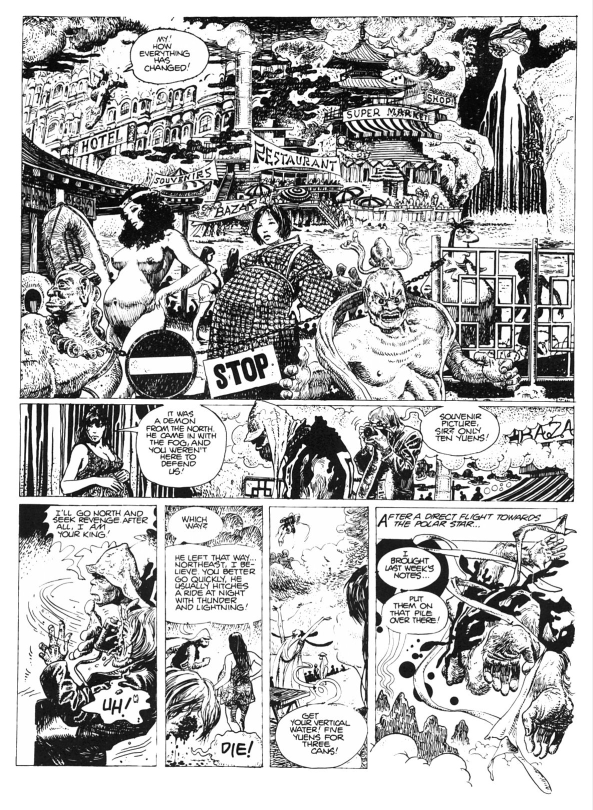 [Milo Manara] The Ape {Heavy Metal}